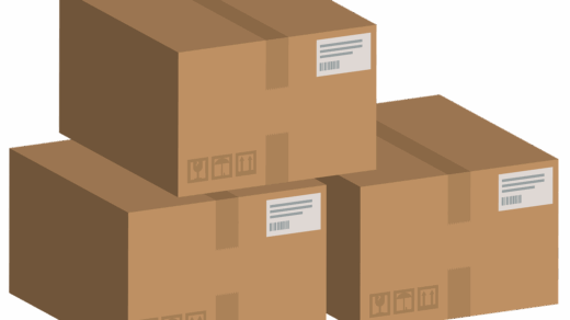 3 cartons de livraison